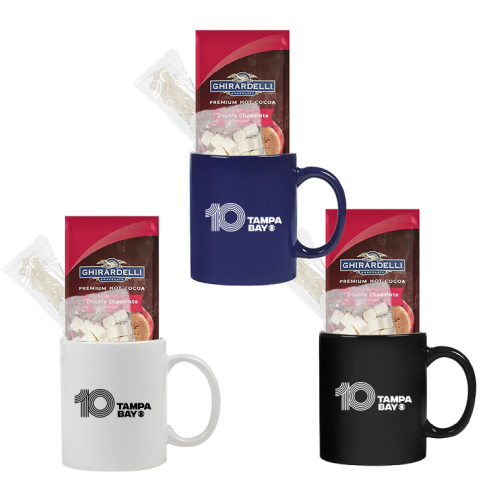 Promotional Classic Mug - Hot Cocoa Gift Set