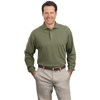  Pique Knit Shirt-Long Sleeve 