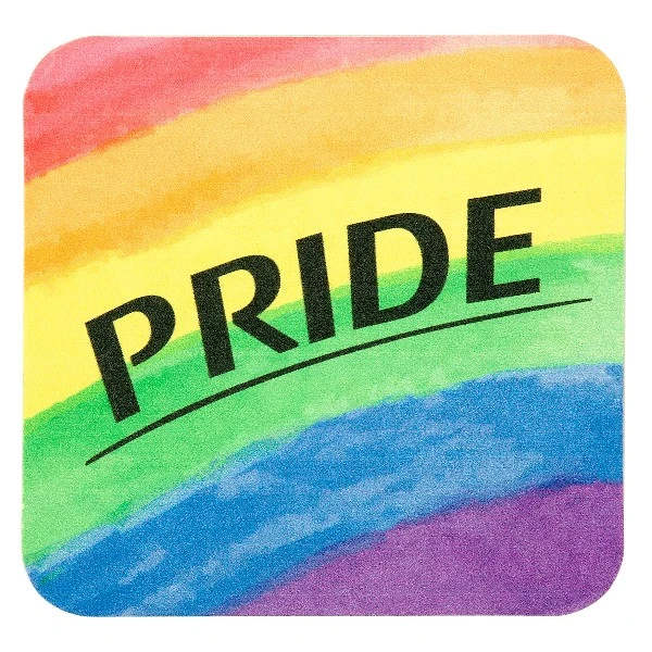 Promotional 60 Point Pride Coaster
