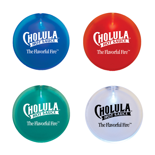 Promotional Glow Round Badge