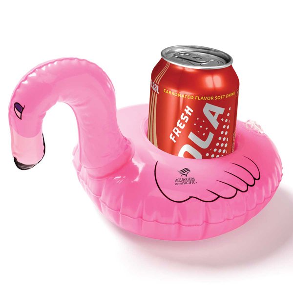 Promotional Pink Flamingo Inflatable Coaster
