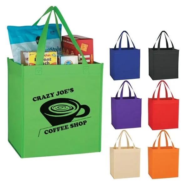 Promotional Non-Woven Grocery Tote