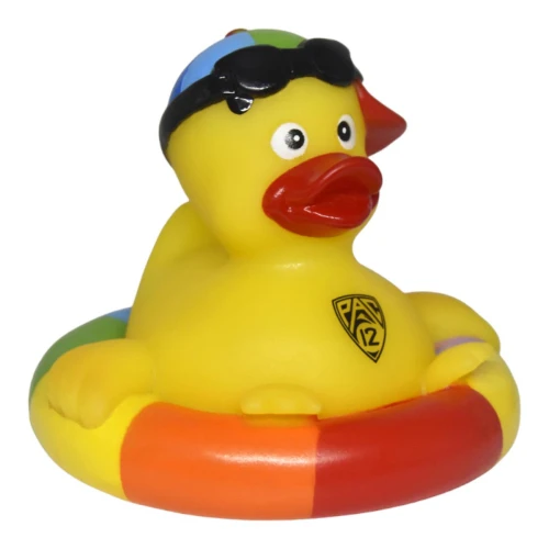 Promotional  Rubber Rainbow Duck