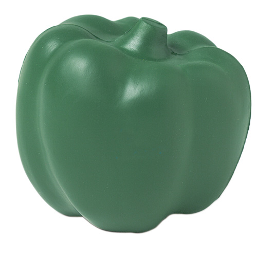 Promotional Green Bell Pepper Stress Reliever