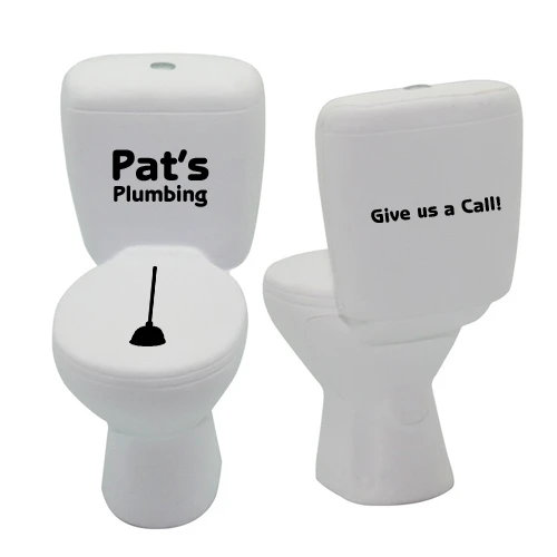 Promotional Toilet Squeezies Stress Reliever