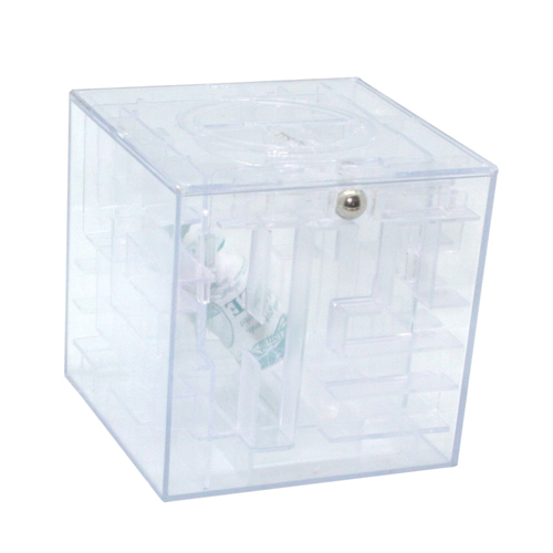 Promotional Money Maze Cube Bank