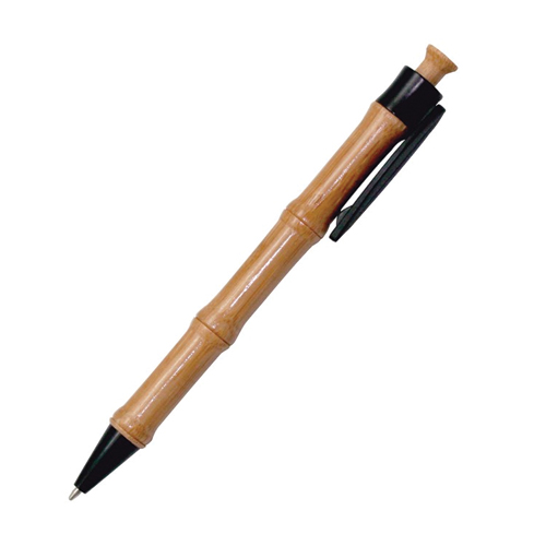 Promotional Bamboo Ballpoint Pen with Clip