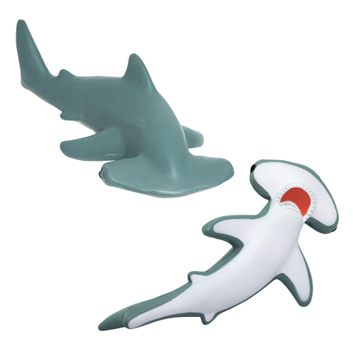 Promotional Hammerhead Shark Stress Reliever