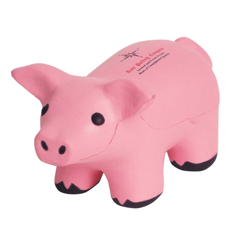 Promotional Pig Squeeezie Stress Reliever