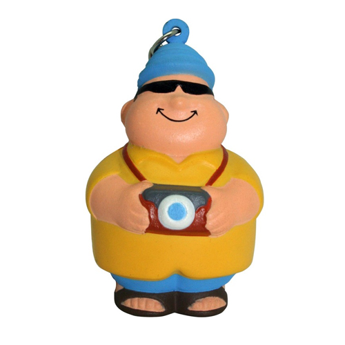 Promotional Tourist Bert Squeezie Keyring