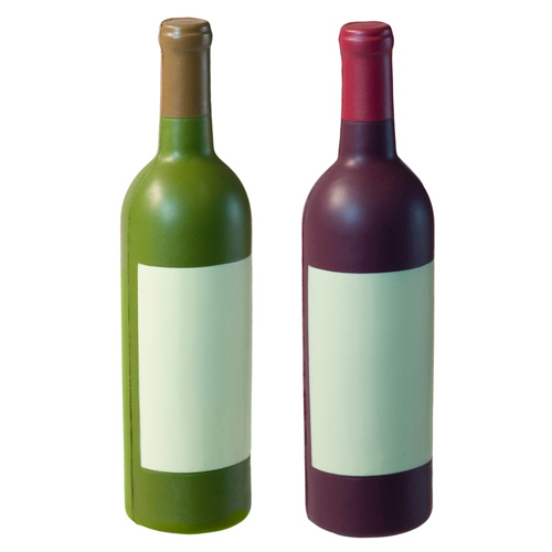 Promotional Wine Bottle Stress Reliever