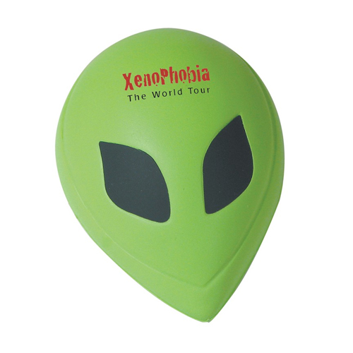 Promotional Alien Head Stress Reliever