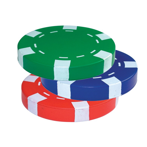 Promotional Casino Chip Stress Reliever