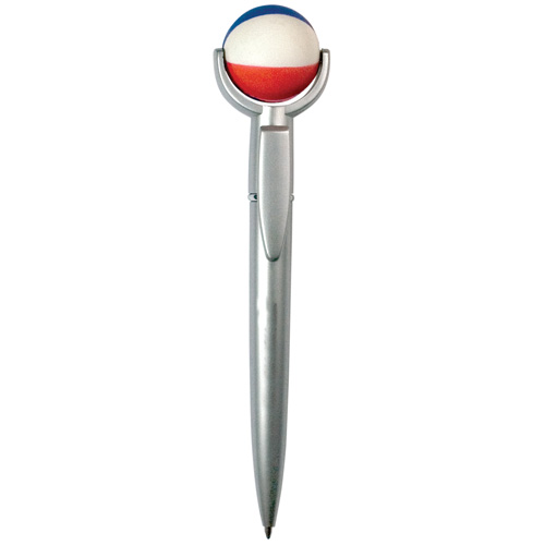Promotional Beach Ball Squeezie Top Pen