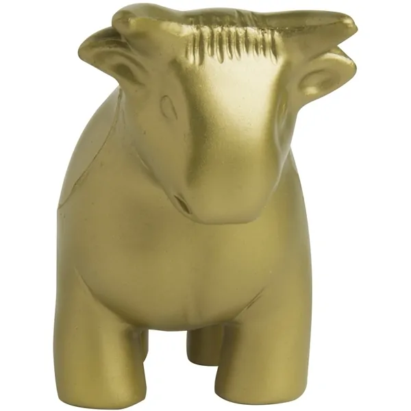 Promotional Golden Bull Stress Reliever