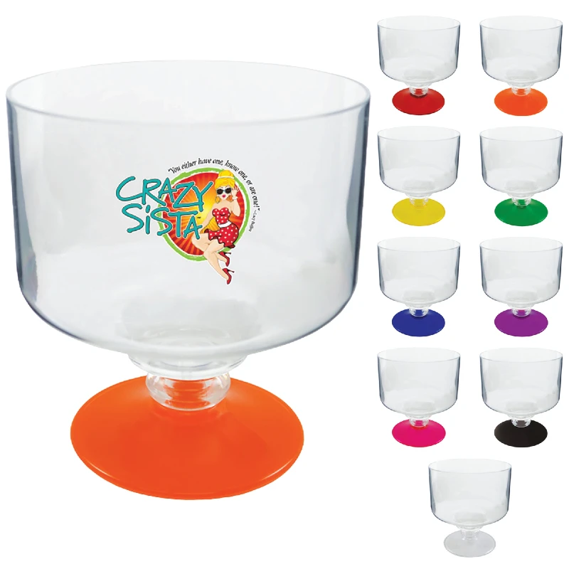 Promotional Stemless  Acrylic Margarita Glass - 18 oz.