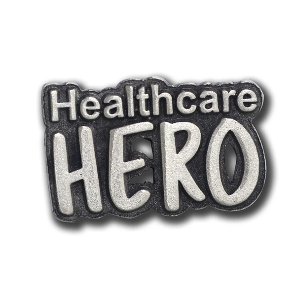 Promotional Healthcare Hero Lapel Pin
