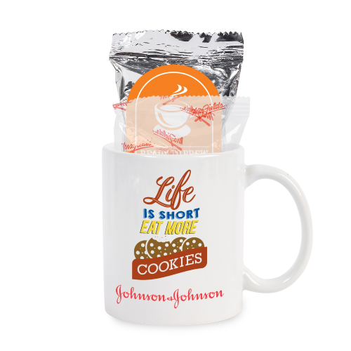 Promotional Mrs. Fields® Cookies and Coffee Mug Set