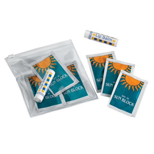 Promotional Sunscreen Kit with Lip Balm