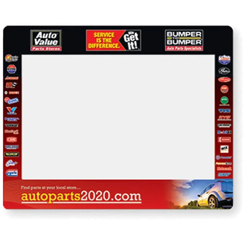 Promotional Frame-It Window Counter Mats