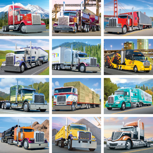 Promotional 18-Wheeler Calendar