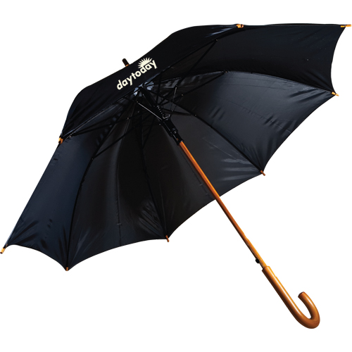 Promotional 48 Inch Lux Wood Umbrella