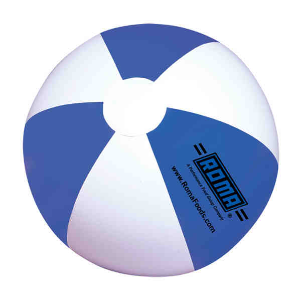 16 2 Color Panel Beach Ball