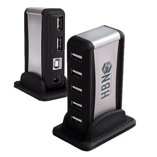 Promotional 7-Port 2.0 Tower Hub