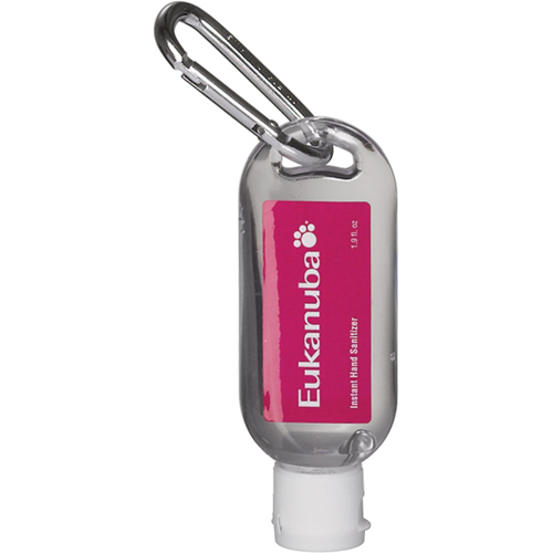 Promotional Alcohol Free Sanitizer with Carabiner
