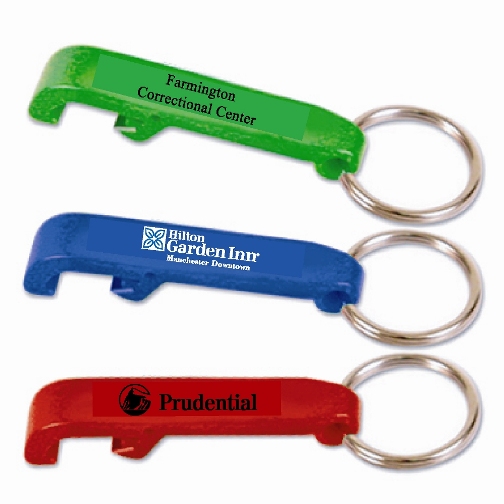 Promotional Bottle Opener Keychain