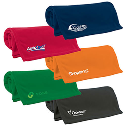 Promotional Cozy Fleece Blanket