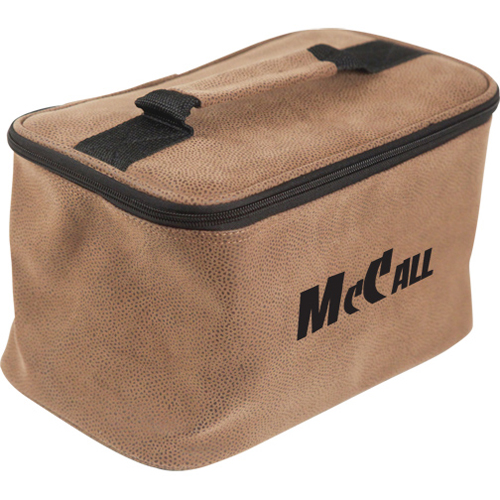 Promotional Embossed Suede-Like Toiletry Bag - Embroidered