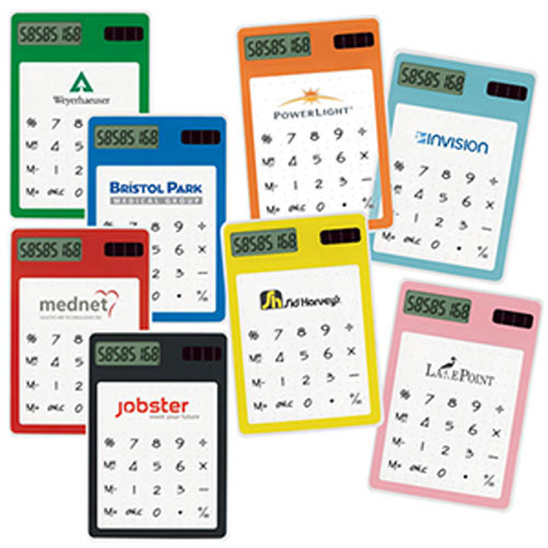 Promotional See-Thru Solar Calculator