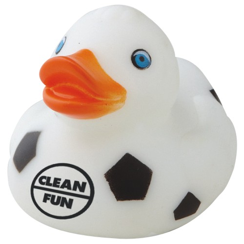Promotional Soccer Sports Rubber Ducks