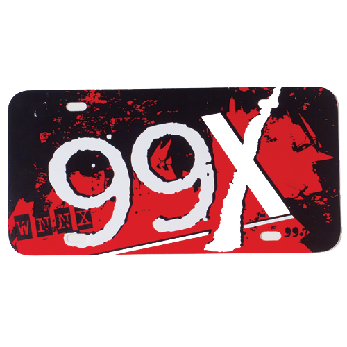 Promotional Ad Plate - 30 Mil