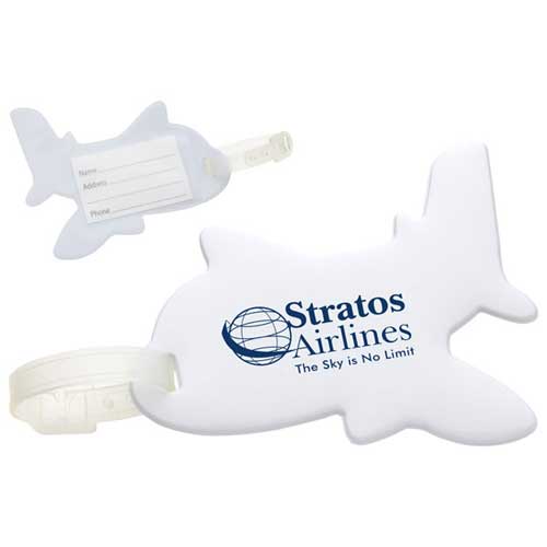 Promotional Airplane Bag Tag