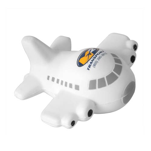 Promotional Airplane Stress Ball