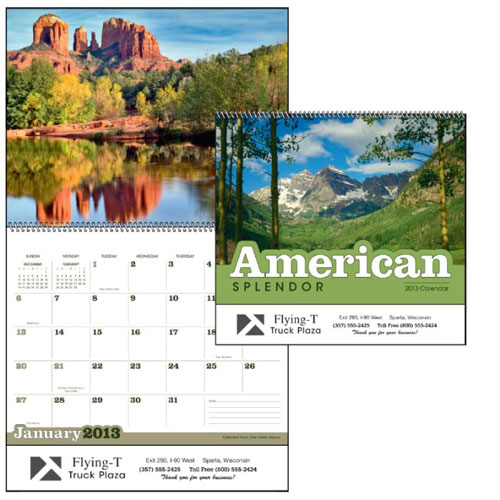Promotional American Splendor Wall Calendar