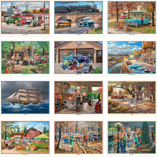 Promotional American Still Life Wall Calendar