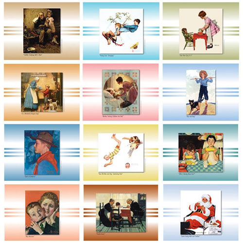 Promotional An American Illustrator Wall Calendar