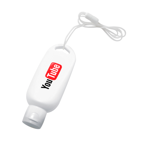 Promotional Antibacterial Gel Lanyard