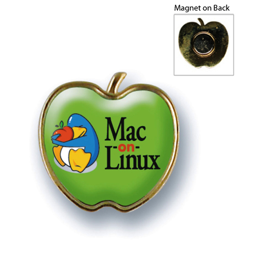 Promotional Apple Lapel Pin