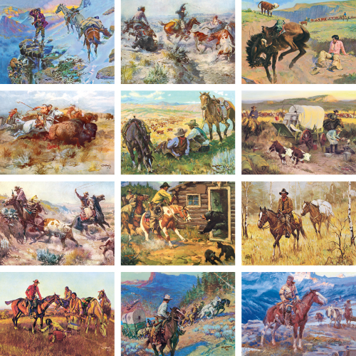 Promotional Art of the West Calendar