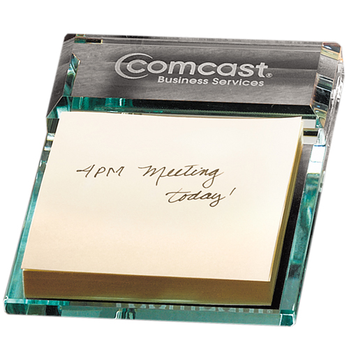 Promotional Atrium Glass Message Pad Holder