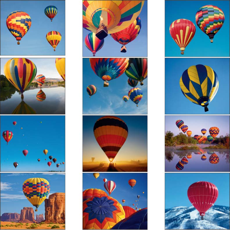 Promotional Balloons Calendar