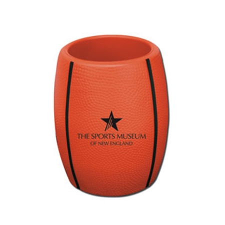Promotional Sports Can Holder - Basketball