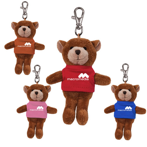 Promotional Bear Wild Bunch Key Tag