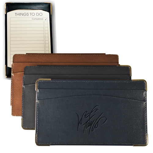Promotional Bliss Cowhide Jotter Pad Holder