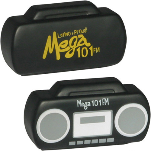 Promotional Boom Box Stress Ball