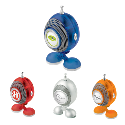 Promotional Bubbleman FM Scan Radio